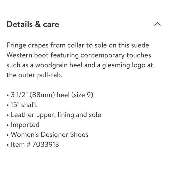 Brother Vellies Atlas Fringe Western Boots Size 6 Suede New - Picture 8 of 8